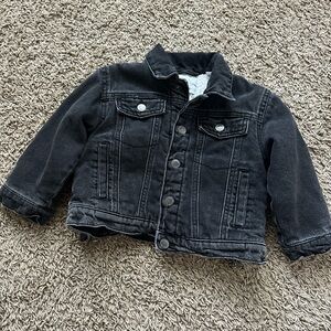 Zara Kids black Jean Jacket
